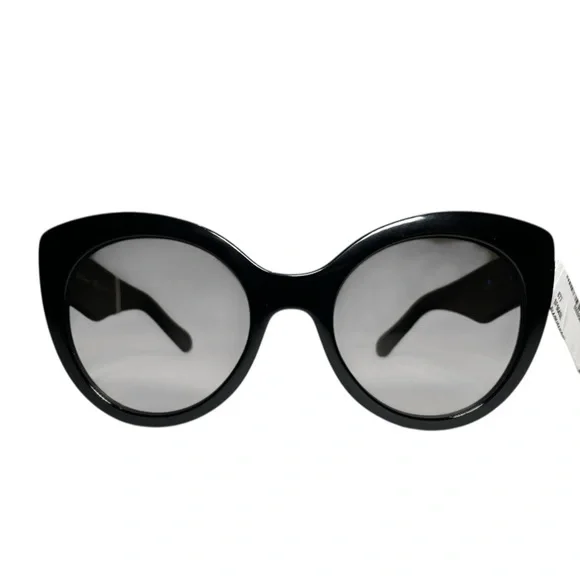 NWT Elegant Salvatore Ferragamo SF964S 003 Sunglasses Women's BLK Made In Italy - Picture 3 of 10